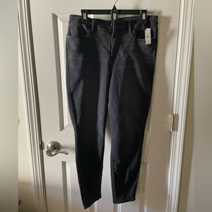 Talbots new black jean 12Petite with tags